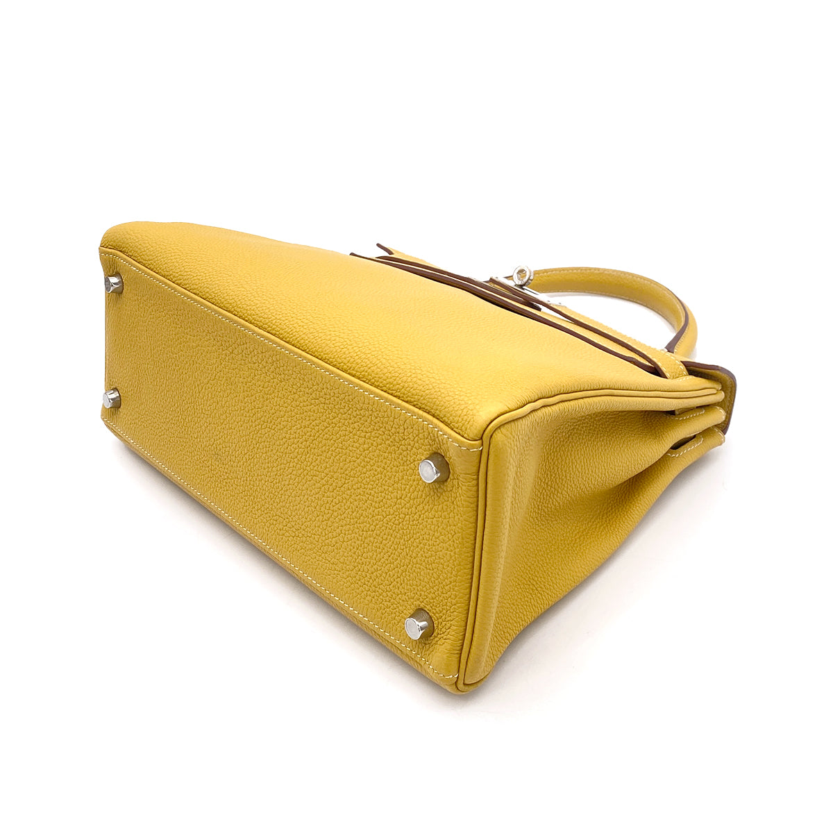 HERMES KELLY 28 SELLIER CURRY TOGO HAND SHOULDER □L BAG SHW 90255682