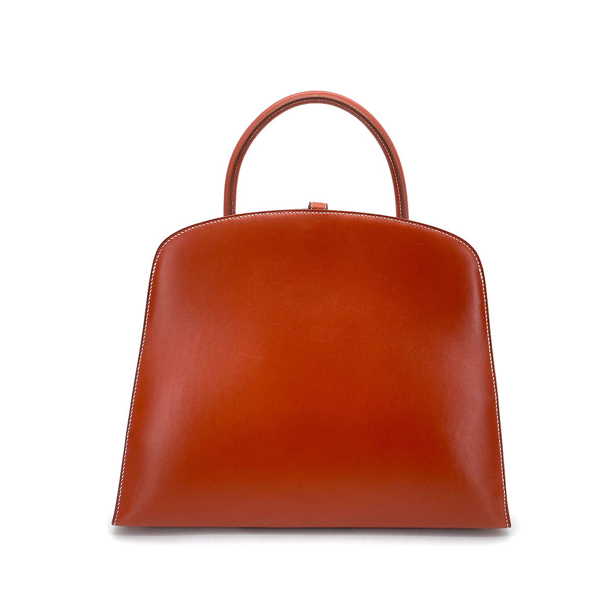 HERMES DALVI MM BRIQUE BOXCALF HAND BAG □C GHW 90255728