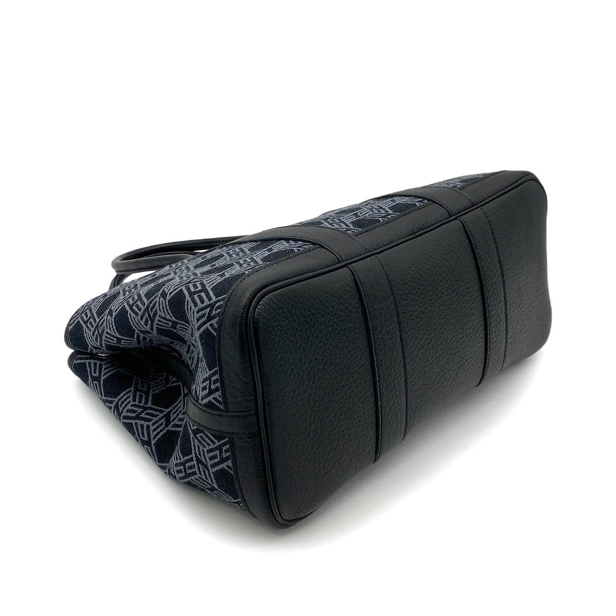 HERMES GARDEN PARTY TPM NAVY TOILE SO H TOTE BAG □K 90255765