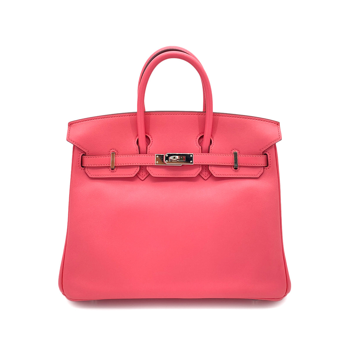 HERMES BIRKIN 25 ROSE AZALEE SWIFT HAND BAG A SHW 90255768