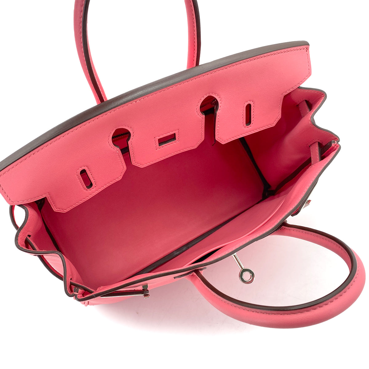 HERMES BIRKIN 25 ROSE AZALEE SWIFT HAND BAG A SHW 90255768