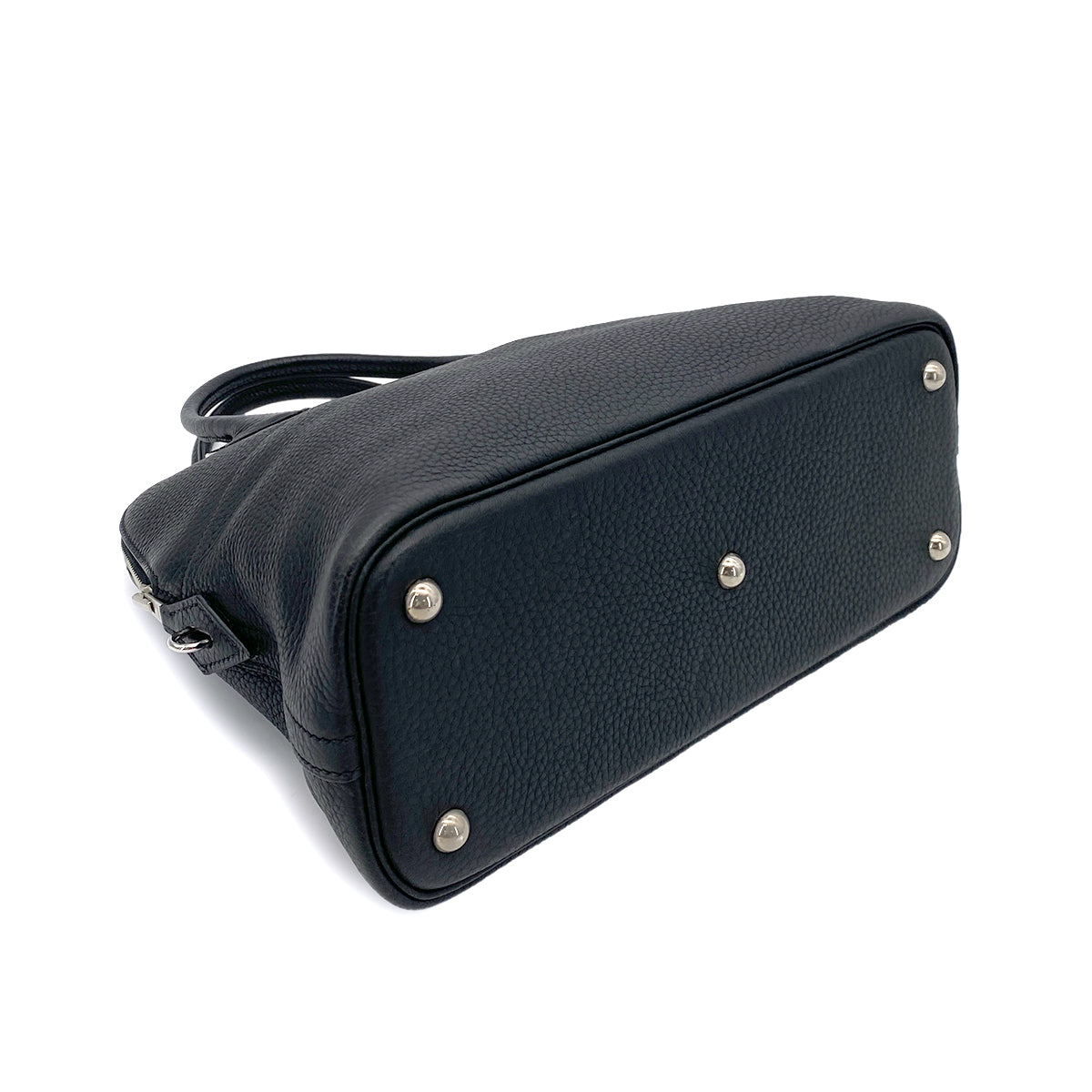 HERMES BOLIDE 31 BLACK TAURILLON CLEMENCE HAND SHOULDER BAG □J SHW 90255924