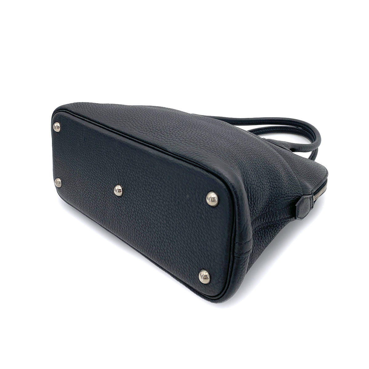 HERMES BOLIDE 31 BLACK TAURILLON CLEMENCE HAND SHOULDER BAG □J SHW 90255924