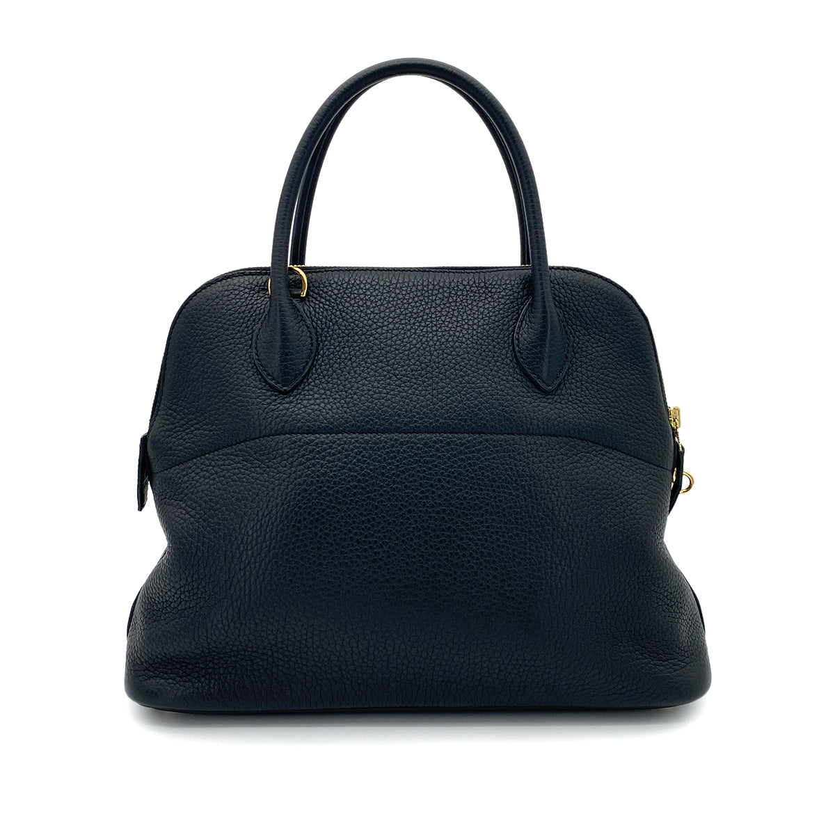 HERMES BOLIDE 31 BLACK TAURILLON CLEMENCE HAND SHOULDER BAG D GHW 90255945