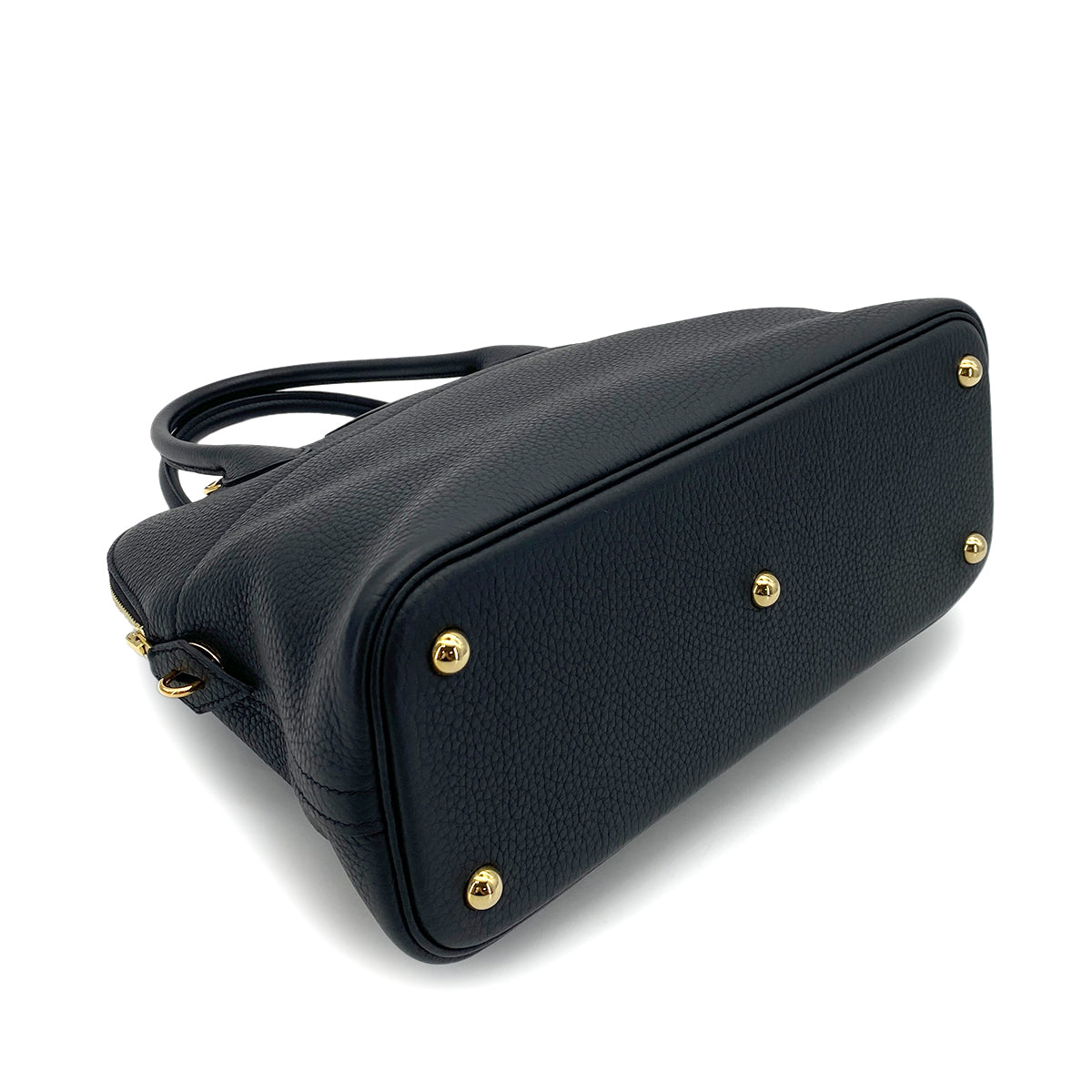 HERMES BOLIDE 31 BLACK TAURILLON CLEMENCE HAND SHOULDER BAG D GHW 90255945