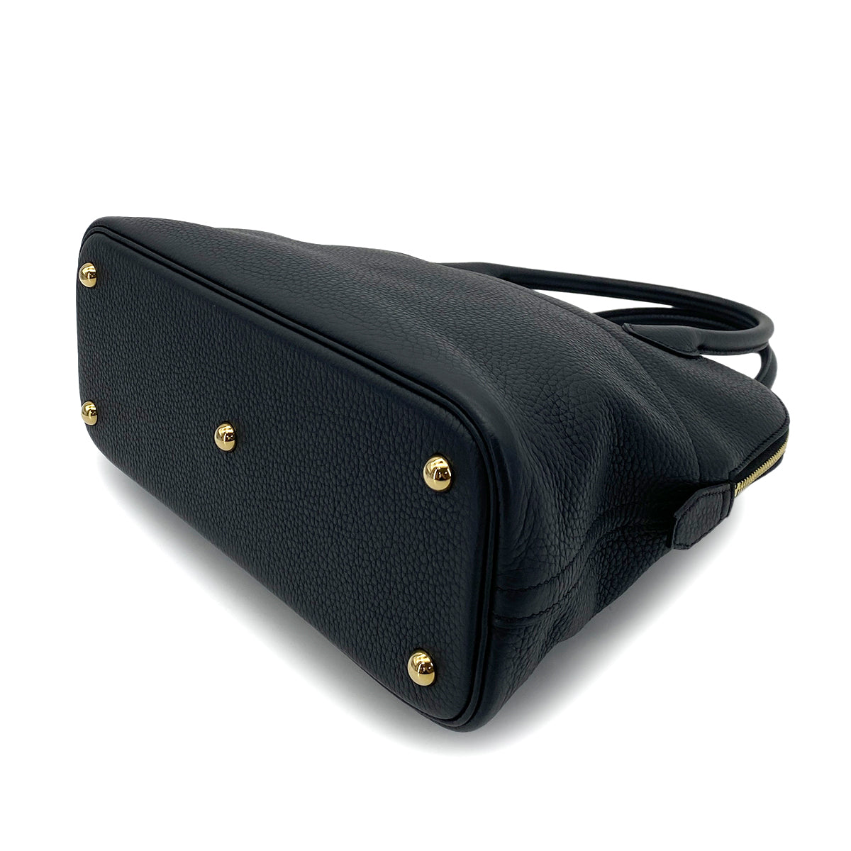 HERMES BOLIDE 31 BLACK TAURILLON CLEMENCE HAND SHOULDER BAG D GHW 90255945