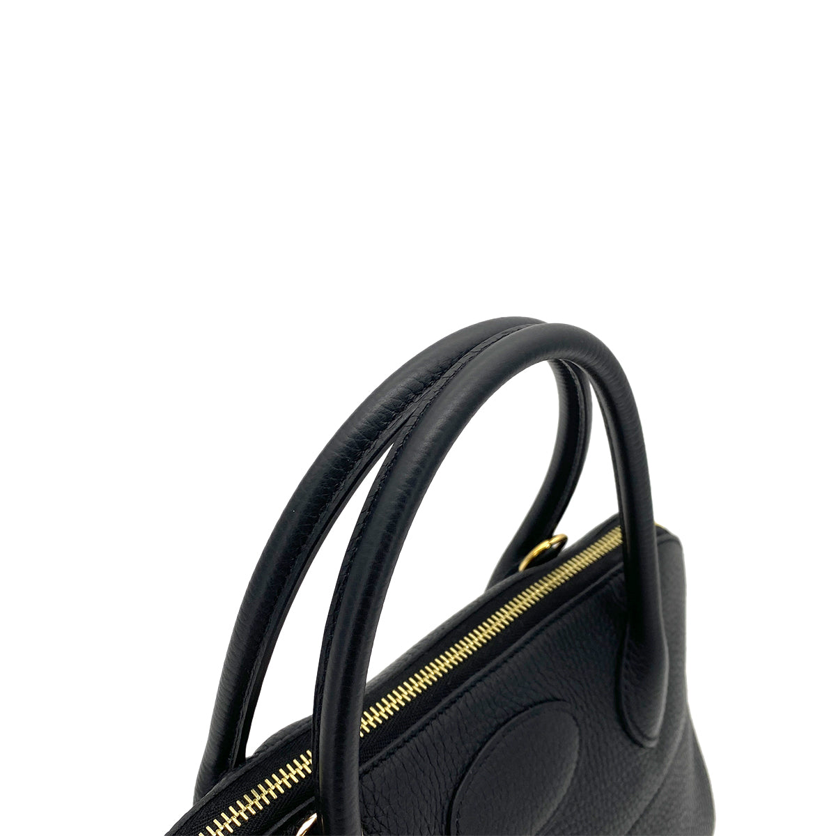 HERMES BOLIDE 31 BLACK TAURILLON CLEMENCE HAND SHOULDER BAG D GHW 90255945