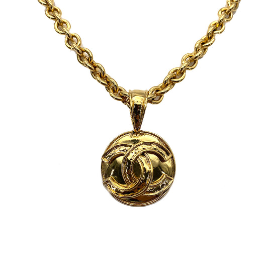 CHANEL VINTAGE NECKLACE COCOMARK ACCESSORY 94P 90255958