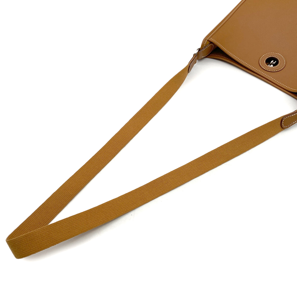 HERMES VESPA PM GOLD EPSOM SHOULDER BAG □J 90256413