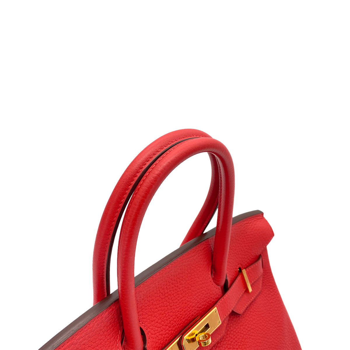 HERMES BIRKIN 30 ROUGE DE COEUR TOGO HAND BAG X GHW 90256425