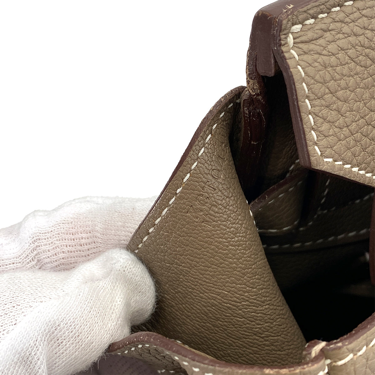 HERMES BIRKIN 30 ETOUPE TOGO HAND BAG A SHW 90256426