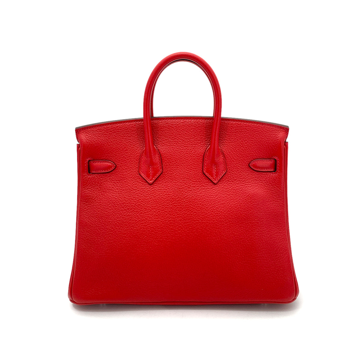 HERMES BIRKIN 25 ROUGE COEUR TOGO HAND BAG SHW D SHW 90256461