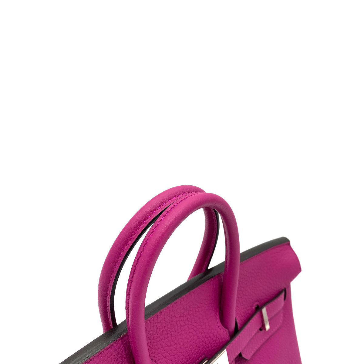 HERMES BIRKIN 25 ROSE PURPLE TOGO HAND BAG C SHW 90256465