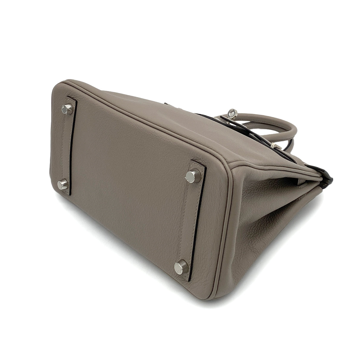 HERMES BIRKIN 25 GRIS ASPHALTE TAURILLON NOVILLO HAND BAG Y SHW 90257310