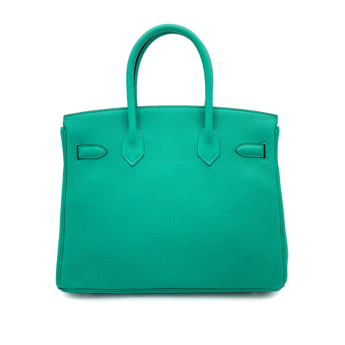 HERMES BIRKIN 30 VERT VERONE TOGO HAND BAG D GHW 90257429