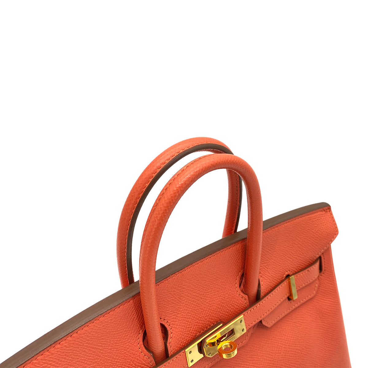 HERMES BIRKIN 25 CREVETTE EPSOM HAND BAG □R GHW 90257436