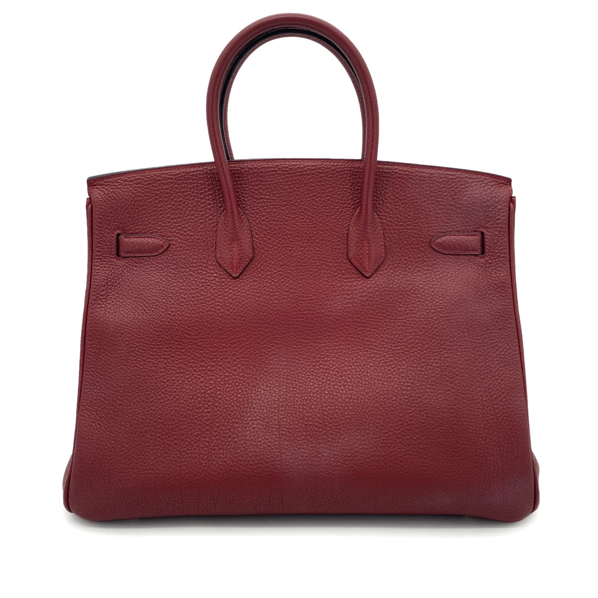 HERMES BIRKIN 35 ROUGE H TOGO HAND BAG □E GHW 90257448