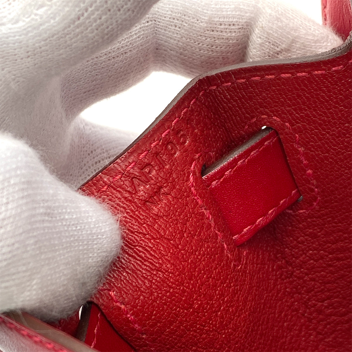 HERMES KELLY 28 SELLIER ROUGE VIF VEAU TADELAKT HAND SHOULDER BAG A GHW 90258099