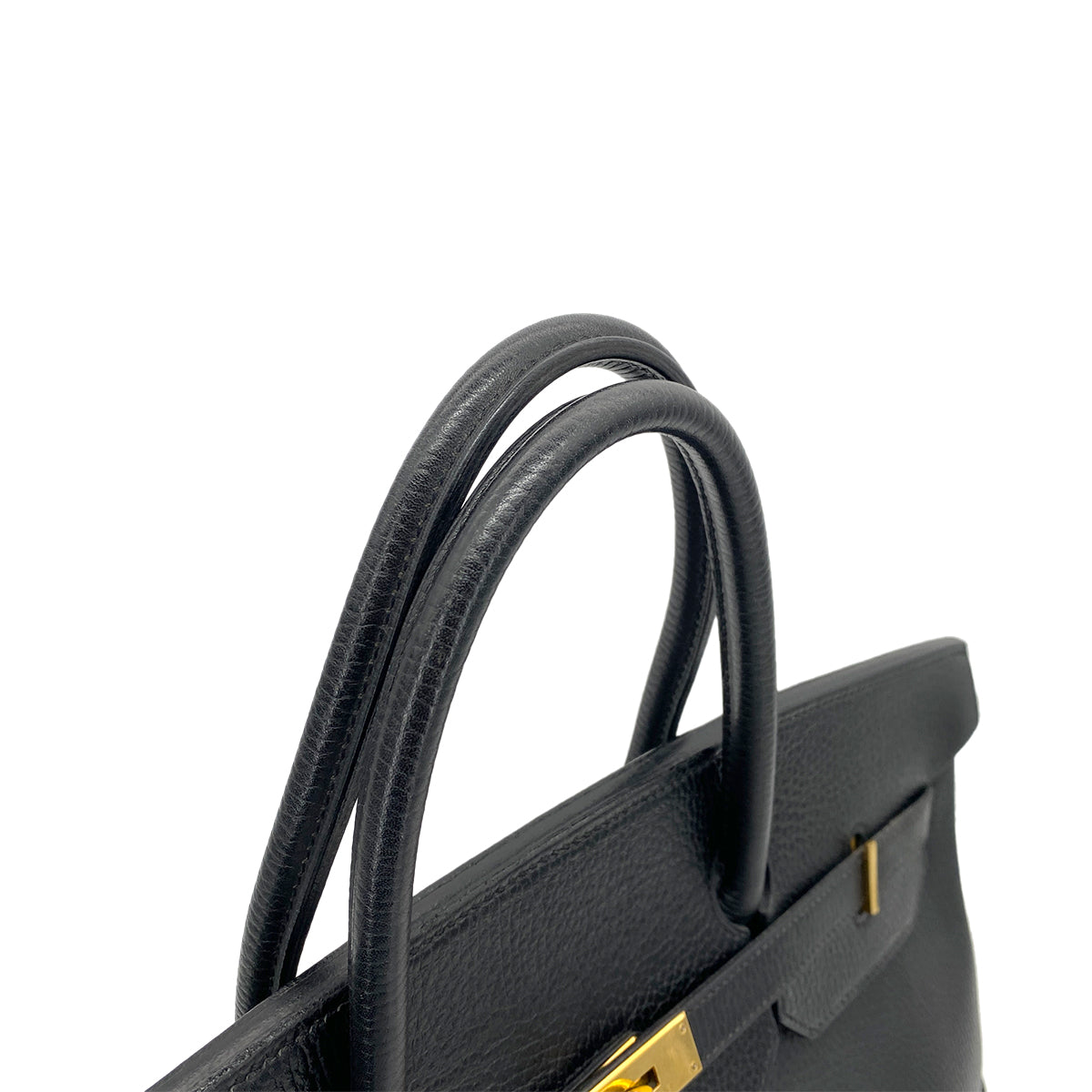 HERMES BIRKIN 40 BLACK ARDENNES HAND BAG 〇Z GHW 90258106