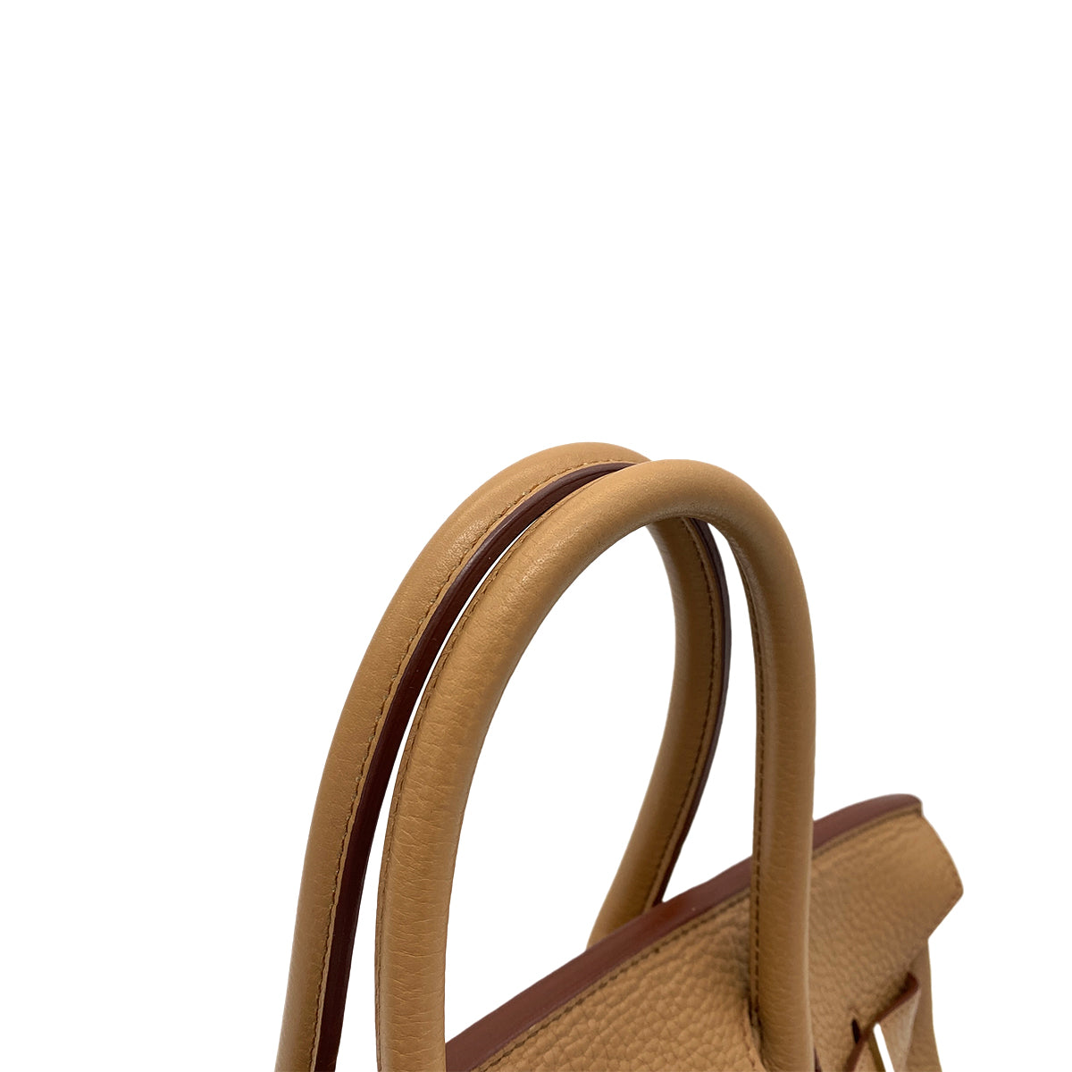 HERMES BIRKIN 30 TABAC CAMEL TOGO HAND BAG □M SHW 90259124