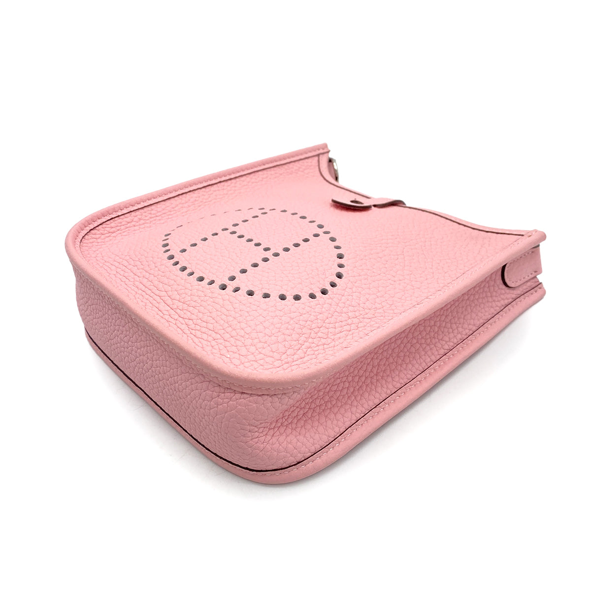 HERMES EVELYNE TPM ROSE SAKURA TAURILLON CLEMENCE SHOULDER BAG X 90258476