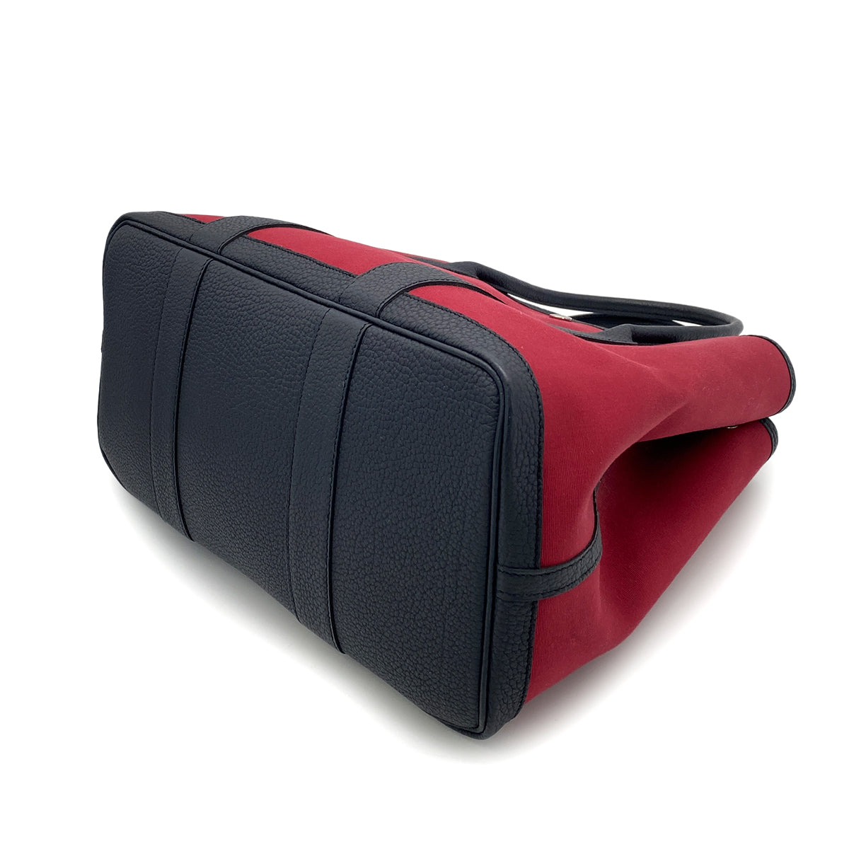 HERMES GARDEN PARTY PM RUBY ROSE BUBBLEGUM TOILE OFFICIER VEAU NEGONDA TOTE BAG B 90258477