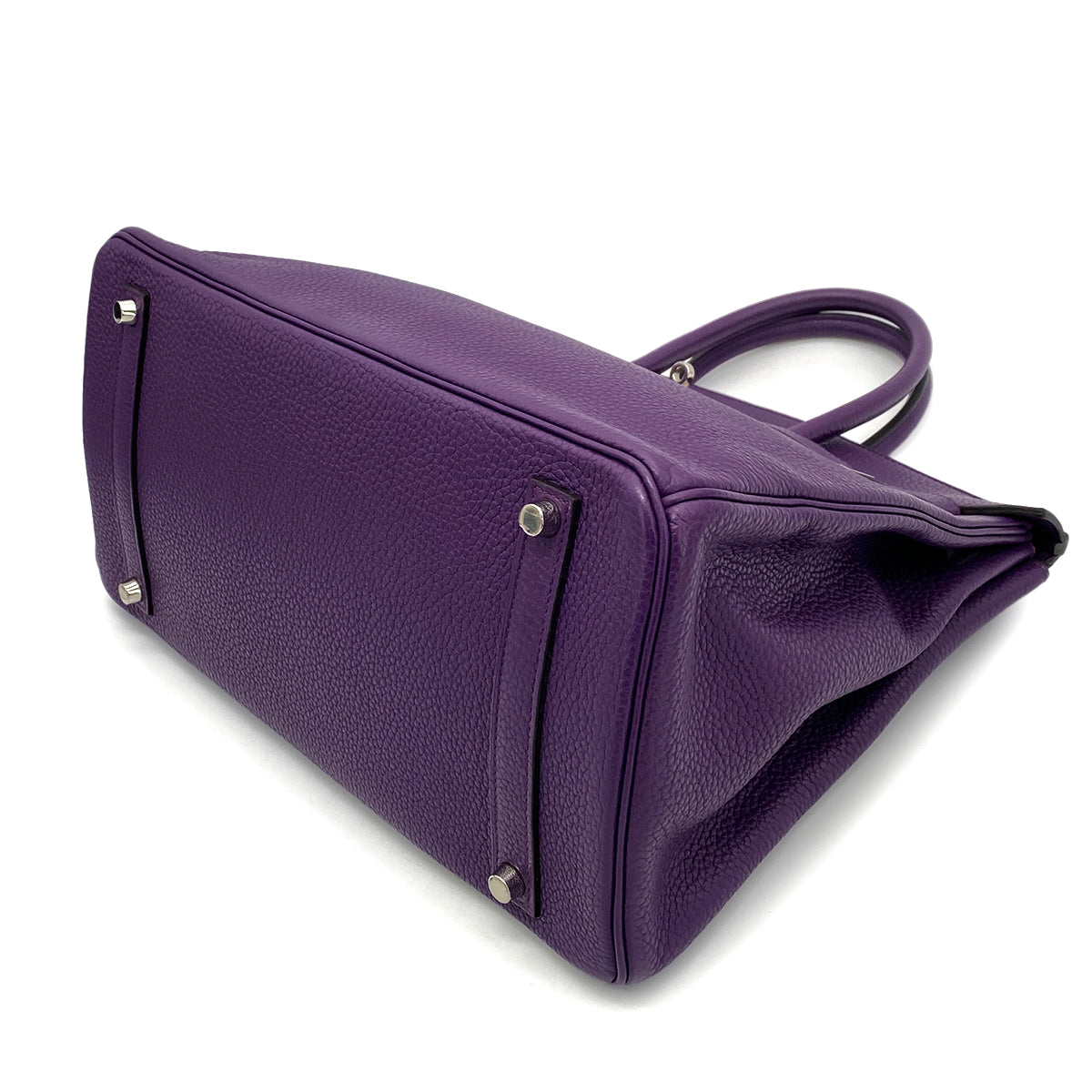 HERMES BIRKIN 35 ULTRA VIOLET TOGO HAND BAG □P SHW 90258481