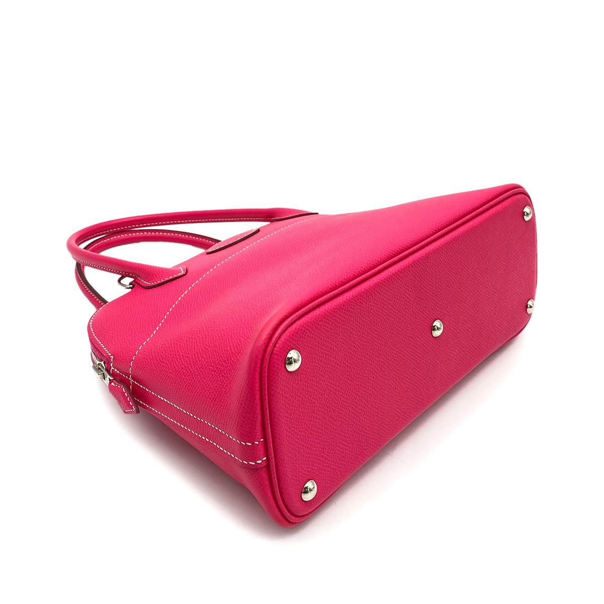 HERMES BOLIDE 27 ROSE TYRIEN EPSOM HAND SHOULDER BAG T SHW 90258493