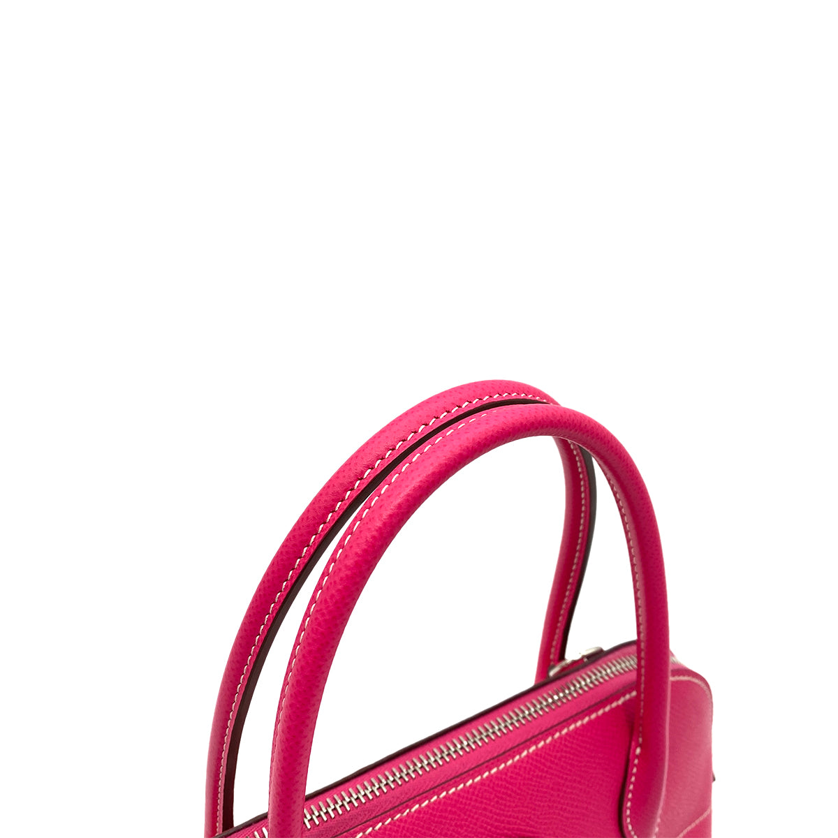 HERMES BOLIDE 27 ROSE TYRIEN EPSOM HAND SHOULDER BAG T SHW 90258493