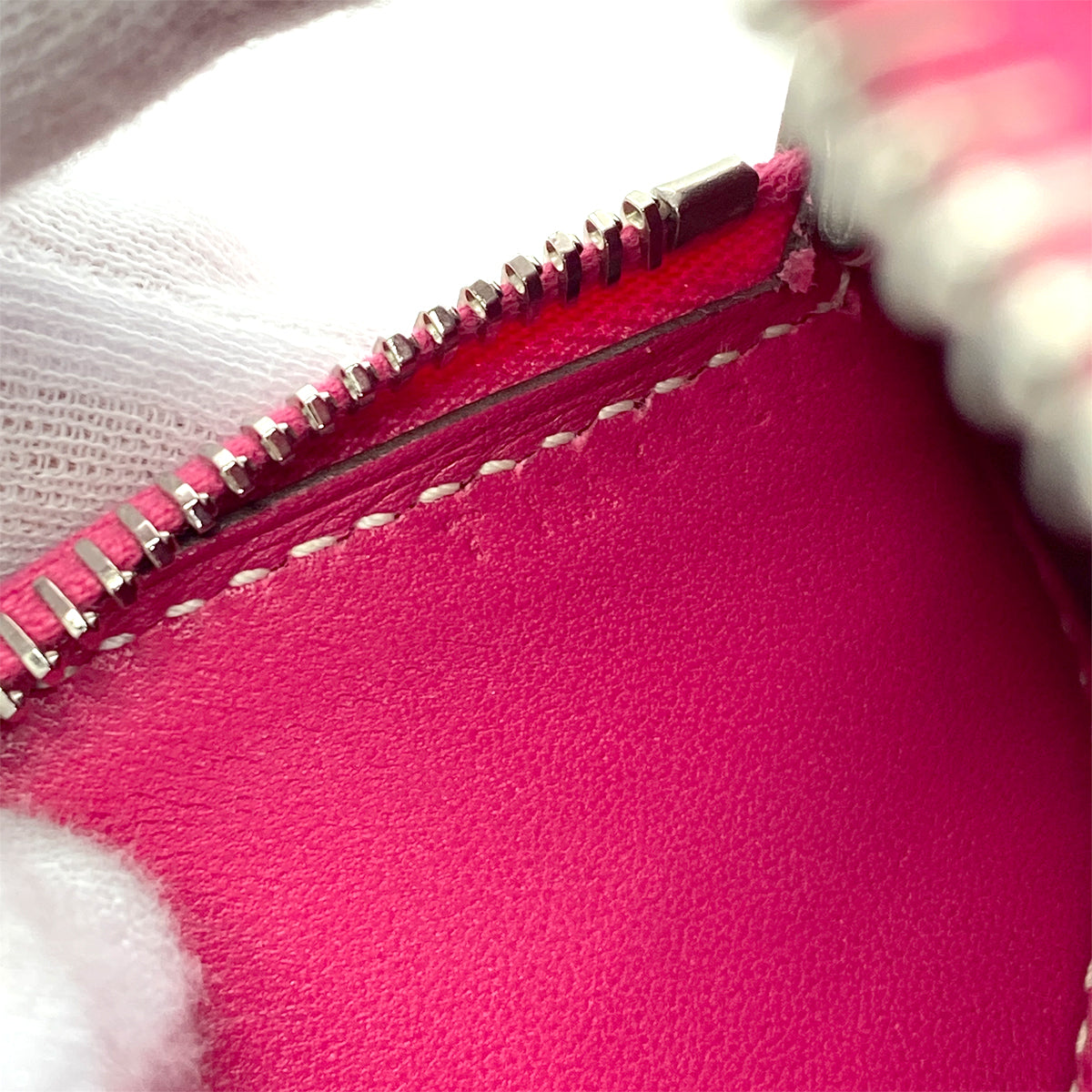 HERMES BOLIDE 27 ROSE TYRIEN EPSOM HAND SHOULDER BAG T SHW 90258493