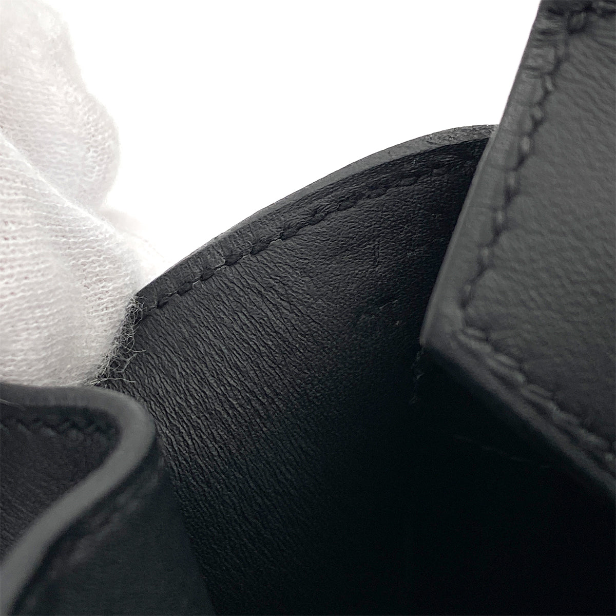 HERMES BIRKIN 25 NOIR NAVY TOILE QUADRILLE SWIFT HAND BAG W GHW 90258510