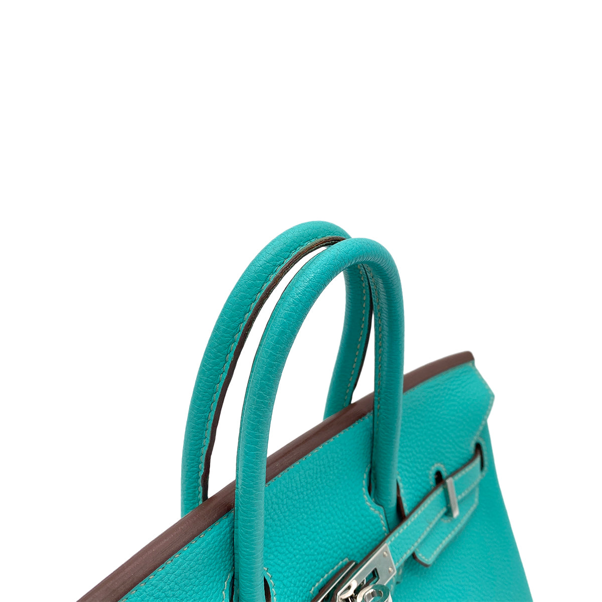 HERMES BIRKIN 25 LAGON TOGO HAND BAG □L SHW 90258794