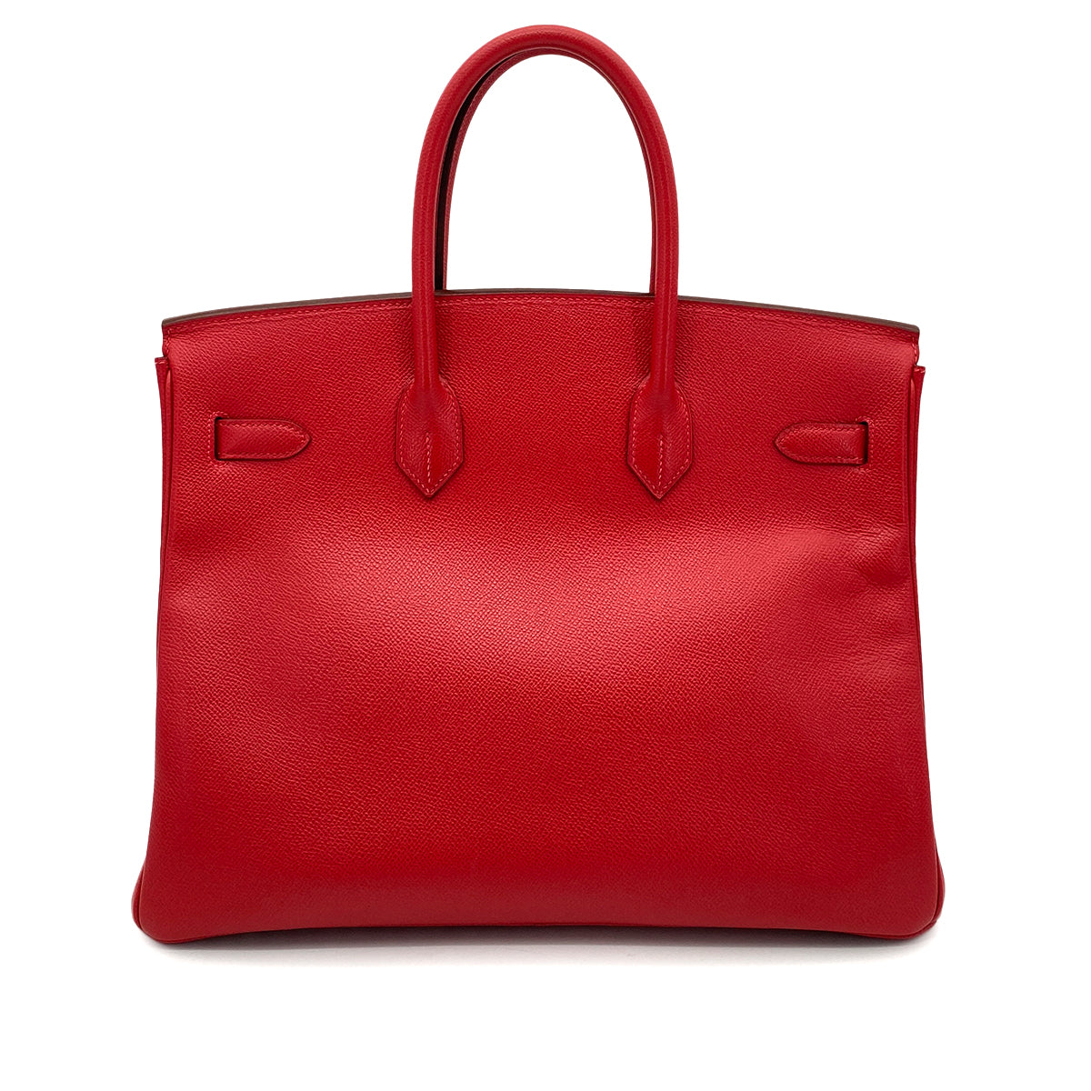 HERMES BIRKIN 35 ROUGE VIF EPSOM HAND BAG □H GHW 90258796