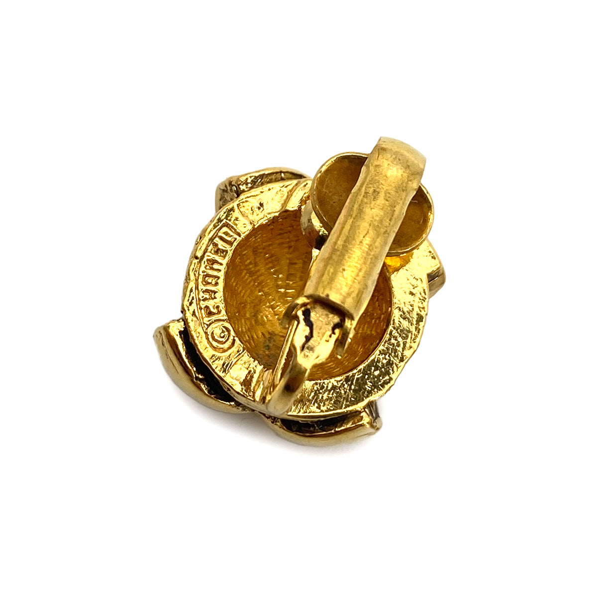 CHANEL VINTAGE EARRINGS COCOMARK ROUND ACCESSORY 90258861