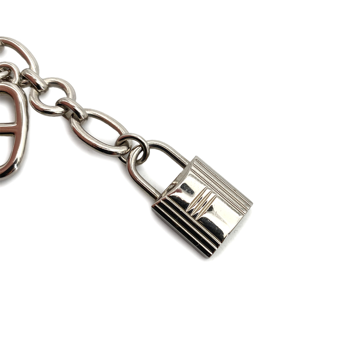 HERMES BAG CHARM OLGA AMULET 4 ACCESSORY SILVER 90258924