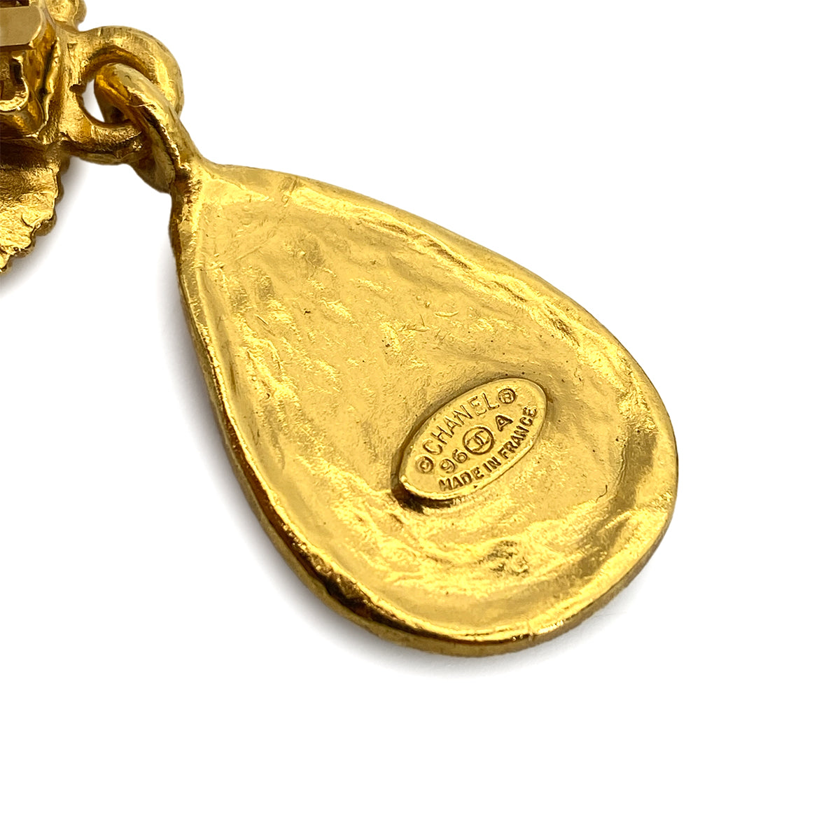 CHANEL VINTAGE EARRINGS COCOMARK SWING ACCESSORY 96A 90258933