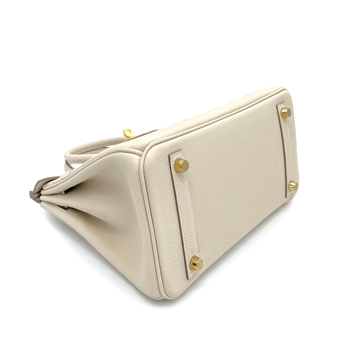 HERMES BIRKIN 25 CRAIE TAURILLON NOVILLO HAND BAG B GHW 90259122