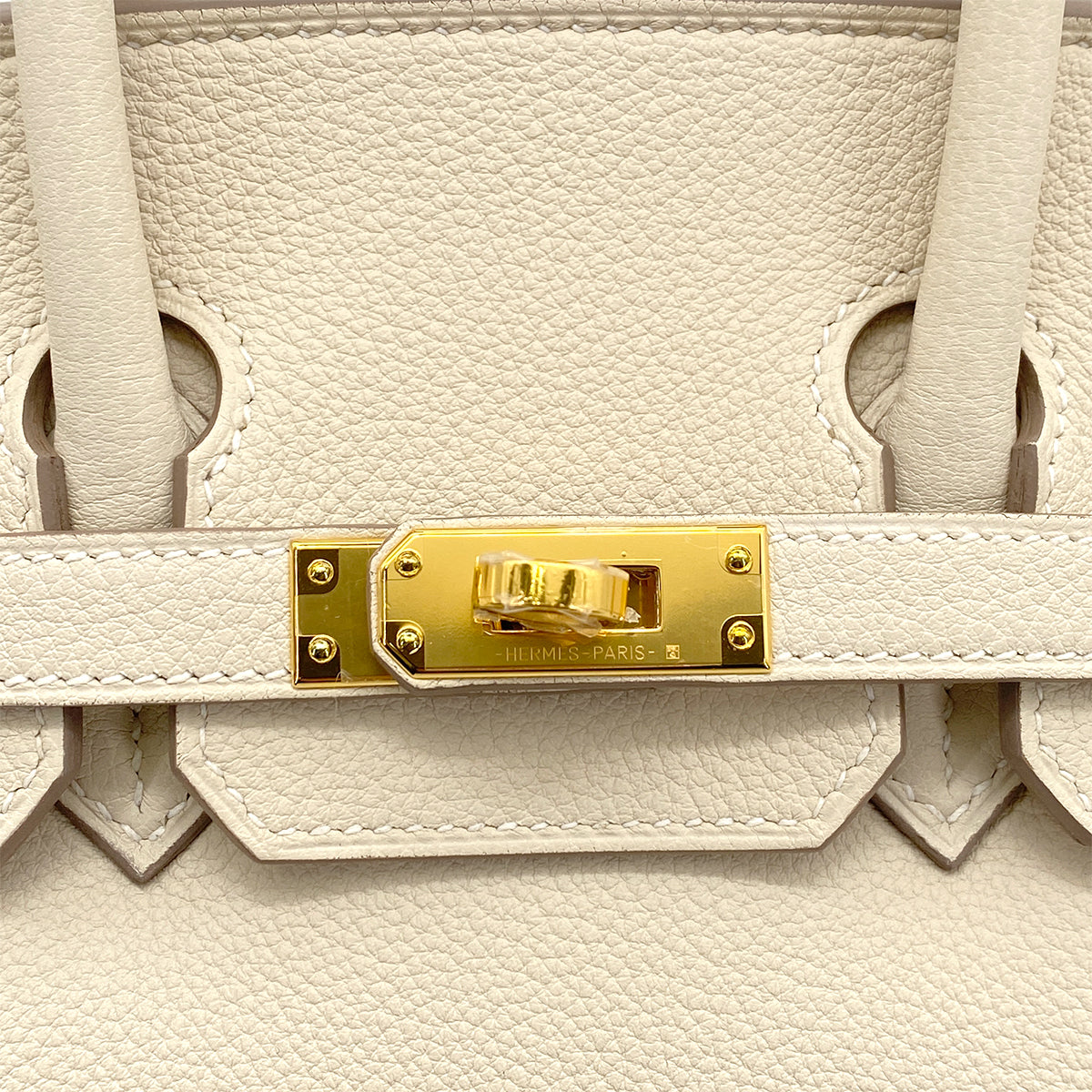 HERMES BIRKIN 25 CRAIE TAURILLON NOVILLO HAND BAG B GHW 90259122