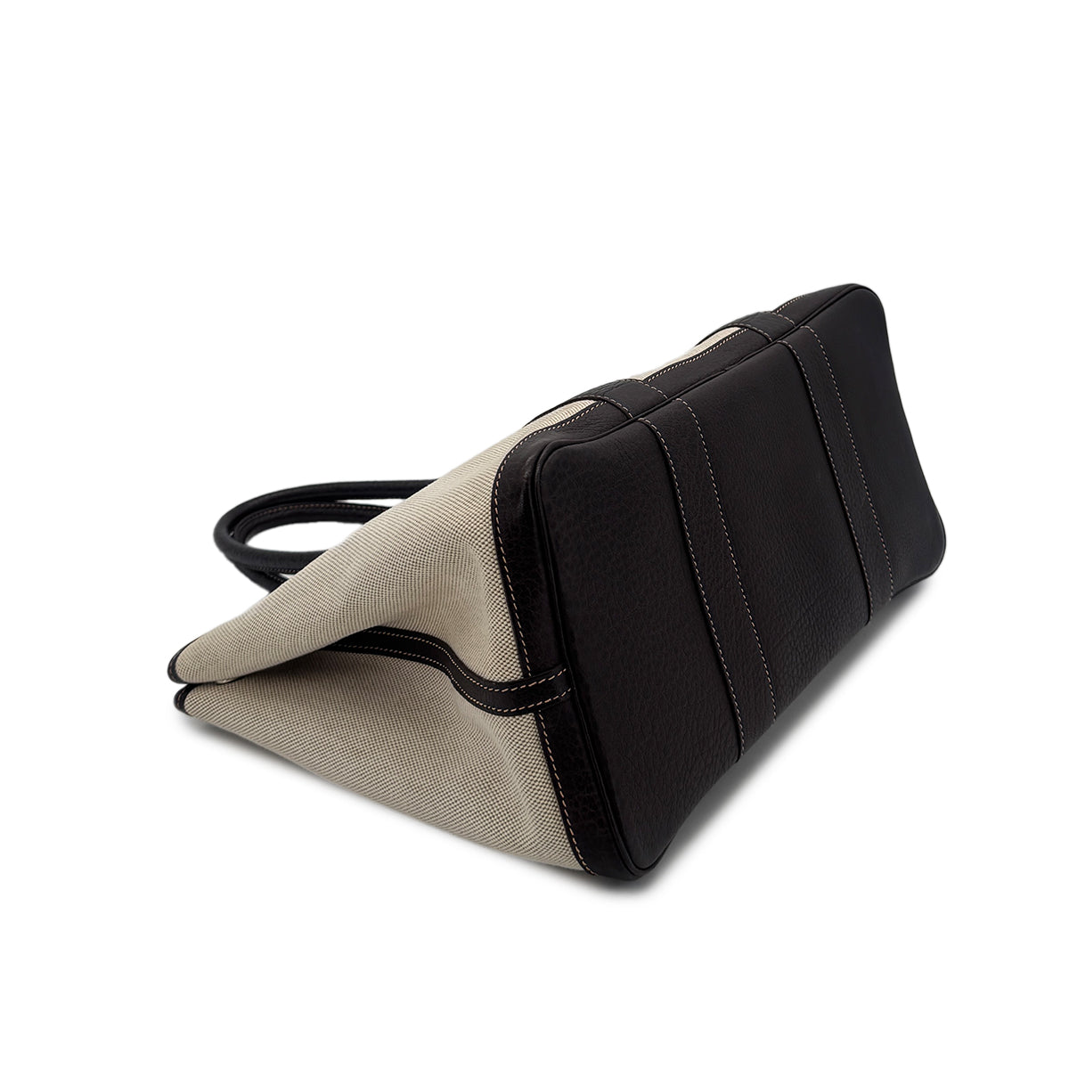 HERMES GARDEN PARTY 36 PM MARRON NATURAL TOILE H BUFFLE SKIPPER TOTE BAG □G 90259144