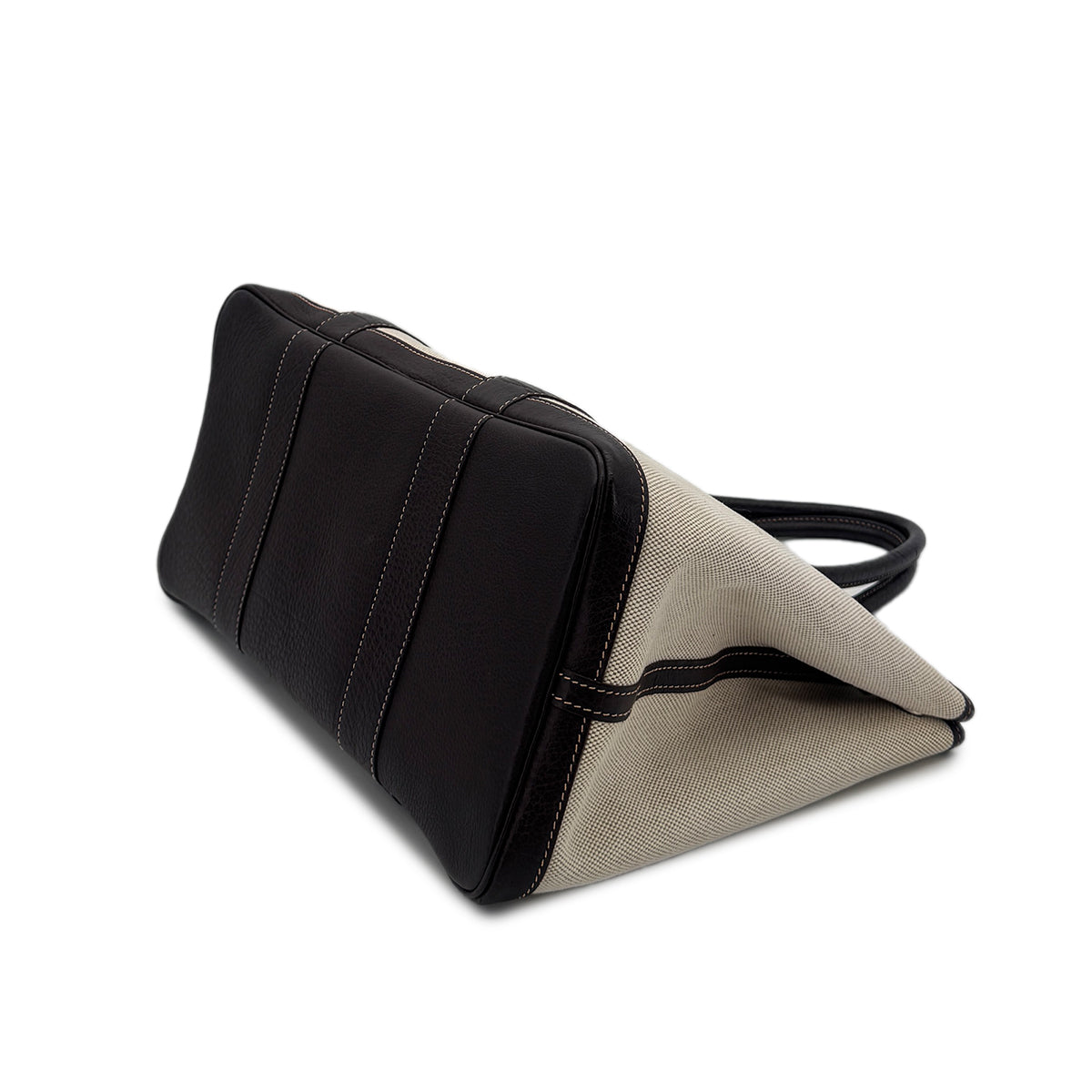 HERMES GARDEN PARTY 36 PM MARRON NATURAL TOILE H BUFFLE SKIPPER TOTE BAG □G 90259144