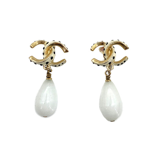 CHANEL EARRINGS COCOMARK SWING ACCESSORY 16C 90259576