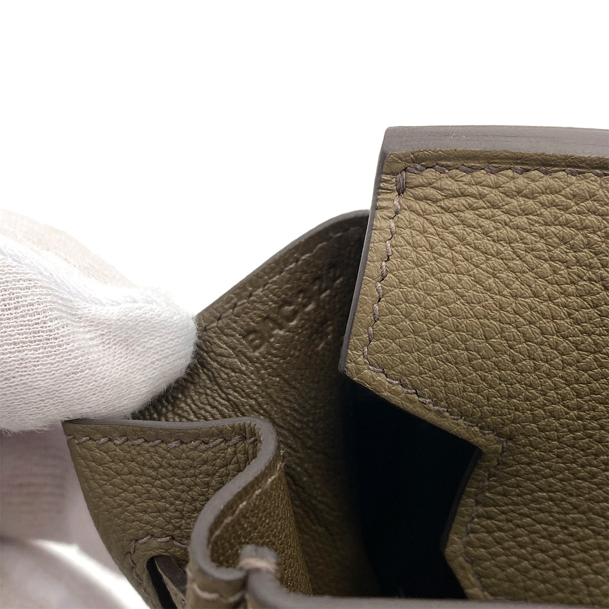 HERMES BIRKIN 25 TOUNDRA TOGO HAND BAG B SHW 90259604