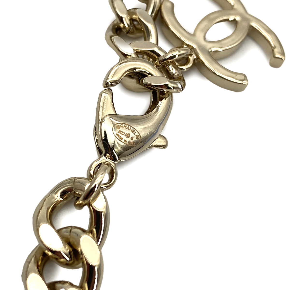 CHANEL CHAIN NECKLACE COCOMARK ACCESSORY B22S 90259613