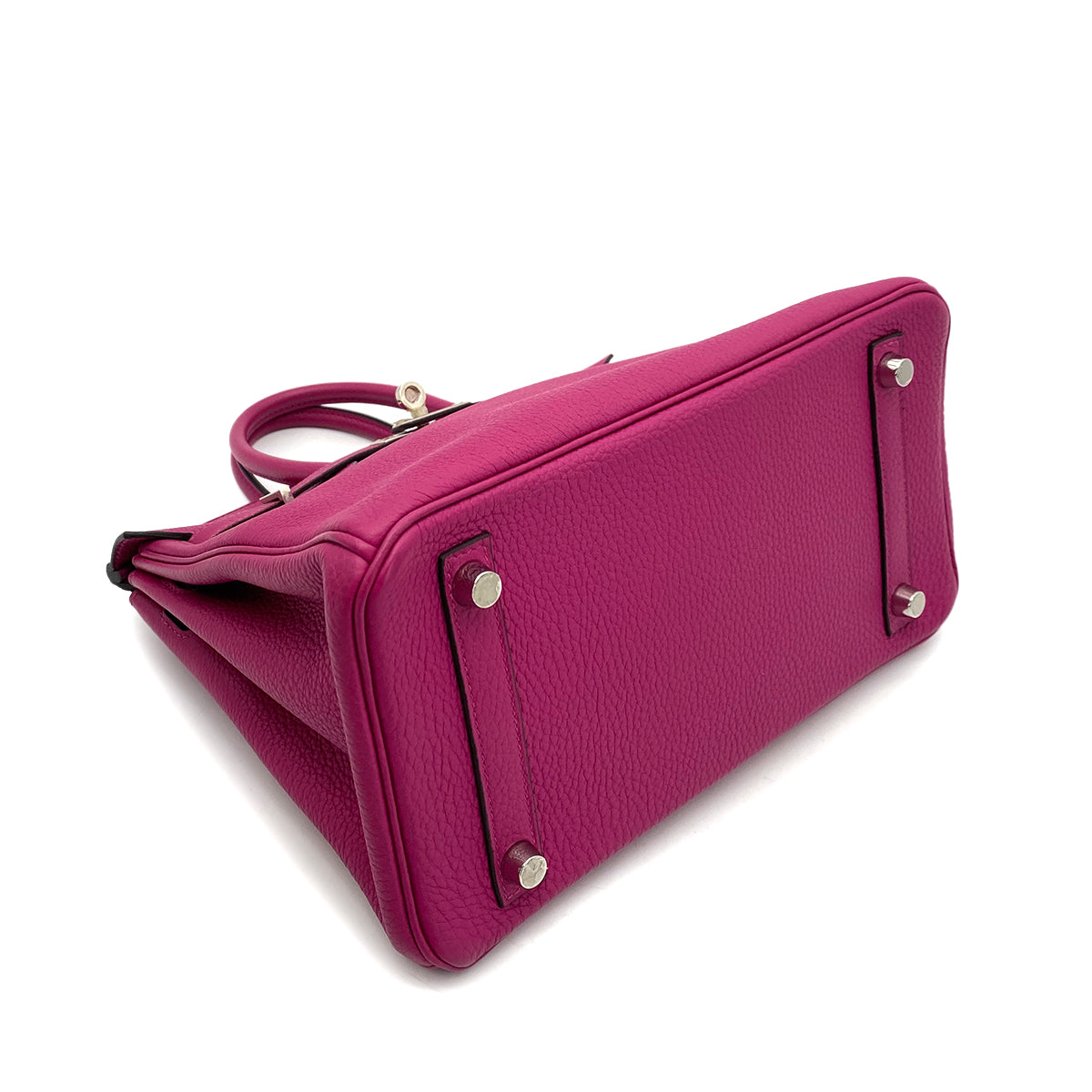 HERMES BIRKIN 25 ROSE POURPRE TOGO HAND BAG A SHW 90259698