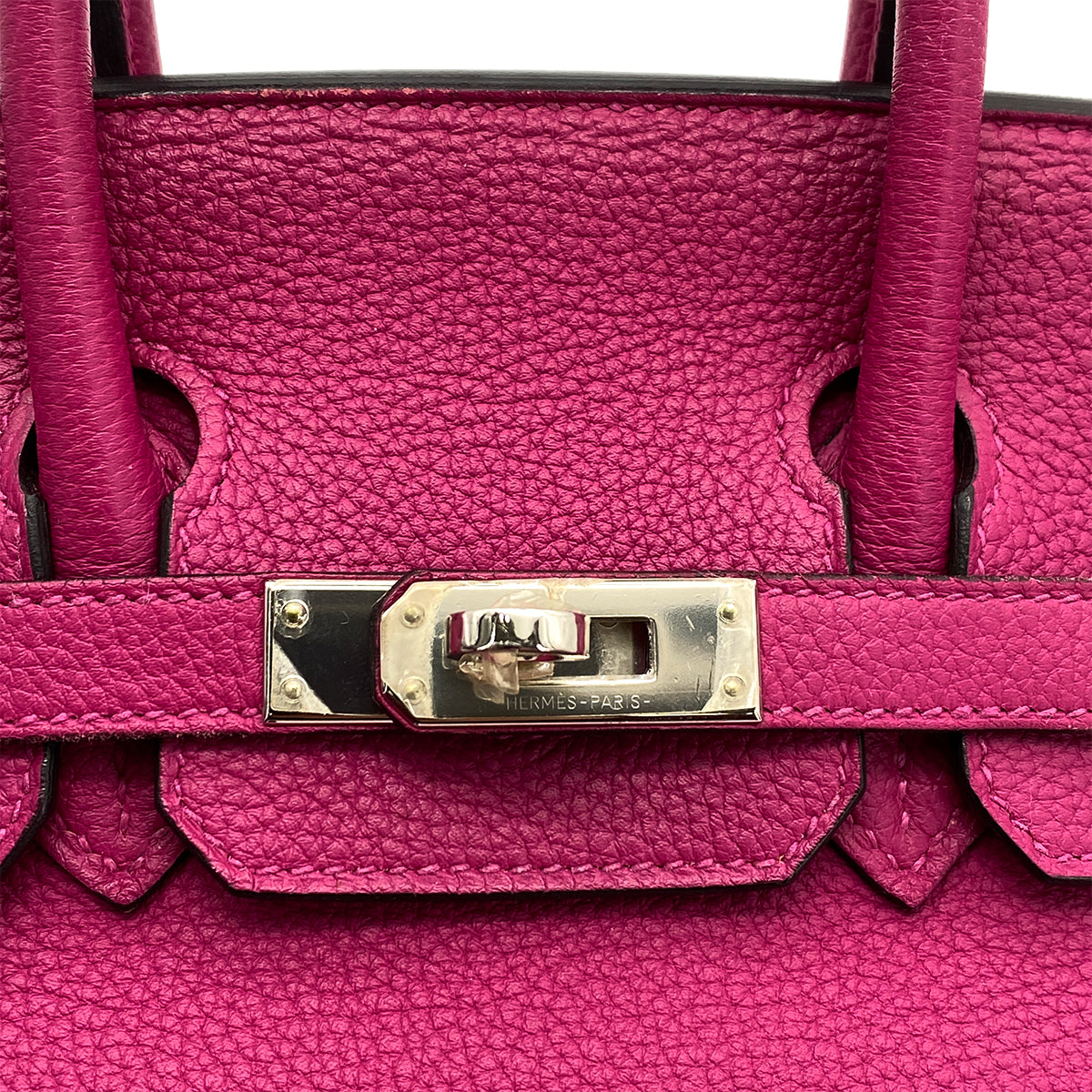 HERMES BIRKIN 25 ROSE POURPRE TOGO HAND BAG A SHW 90259698