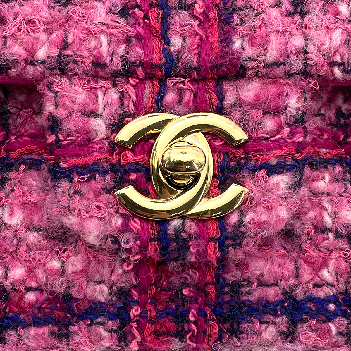 CHANEL MINI MATELASSE 20 CHAIN SHOULDER BAG MULTICOLOR PINK 90259700
