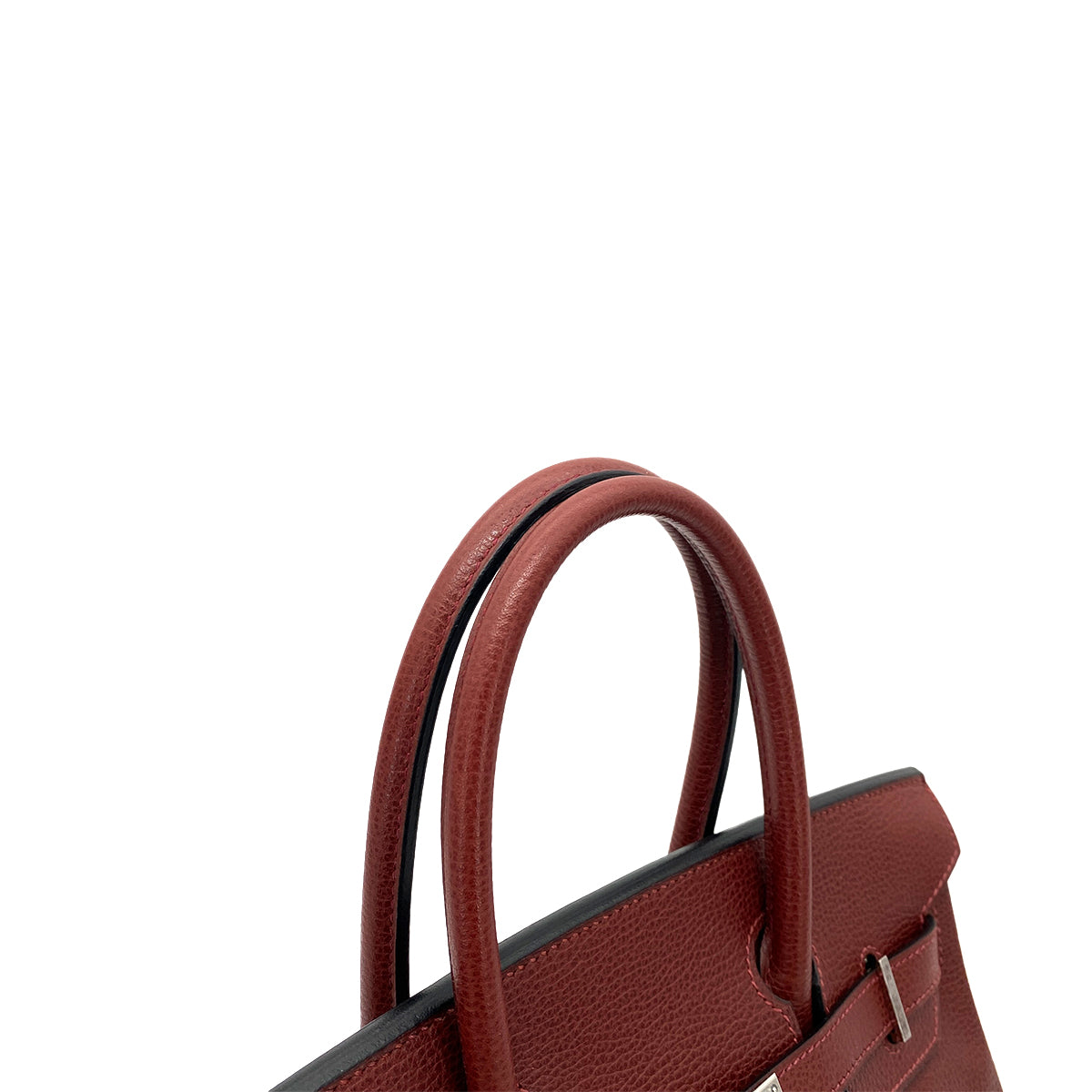 HERMES BIRKIN 30 ROUGE H VACHE LIEGE HAND BAG □I SHW 90259878