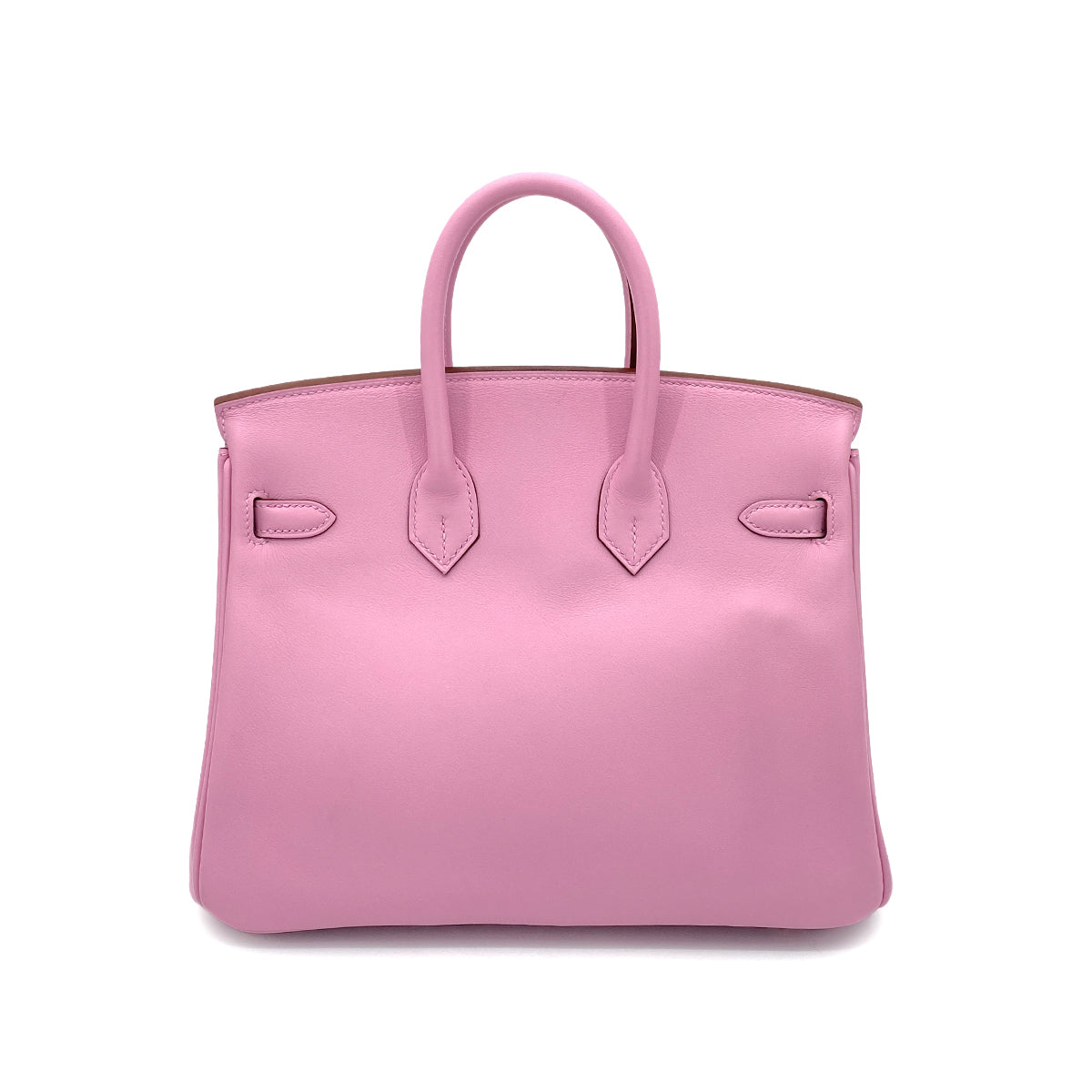 HERMES BIRKIN 25 MAUVE SYLVESTRE SWIFT HAND BAG Z GHW 90260112