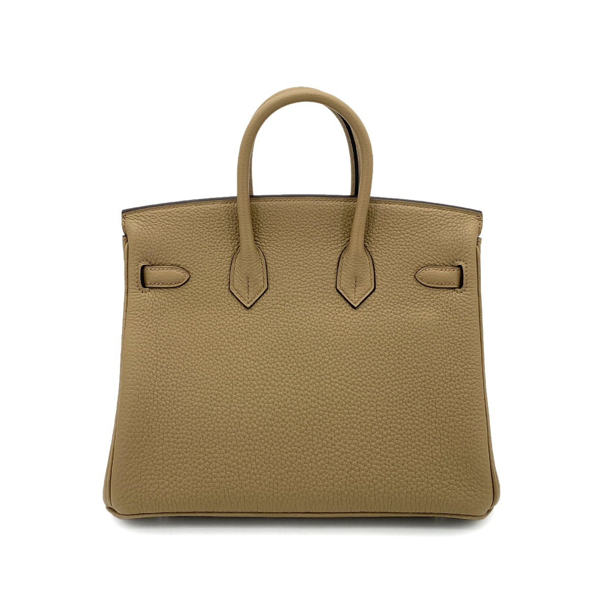 HERMES BIRKIN 25 BEIGE MARFA TOGO HAND BAG W SHW 90260153