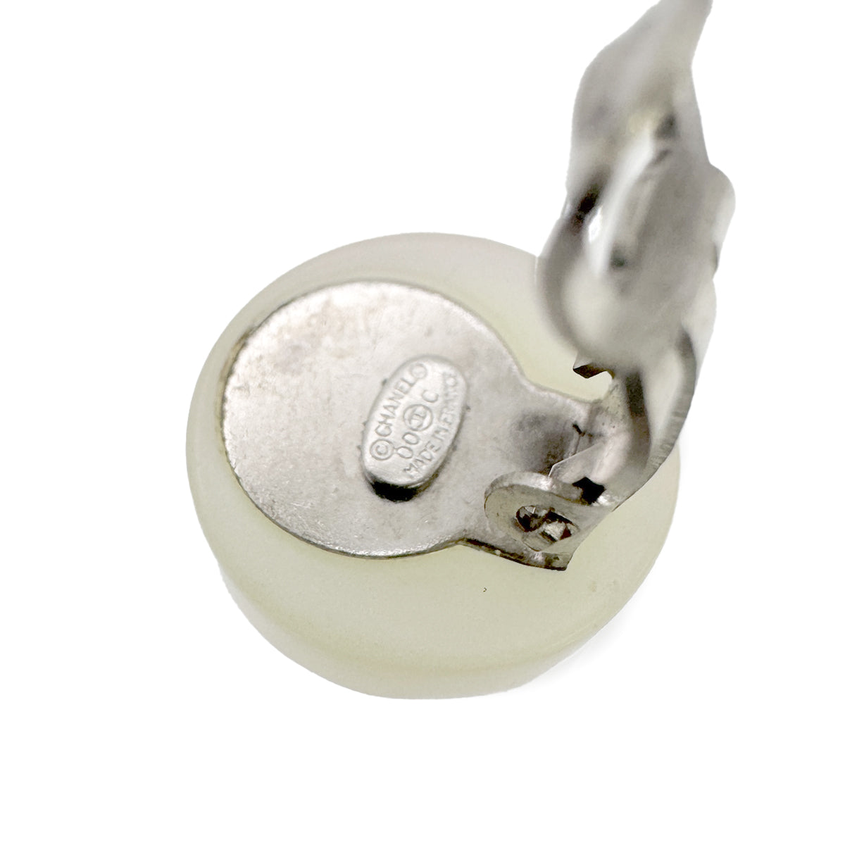 CHANEL VINTAGE EARRINGS COCO MARK AURORA ACCESSORY 00C 90261181